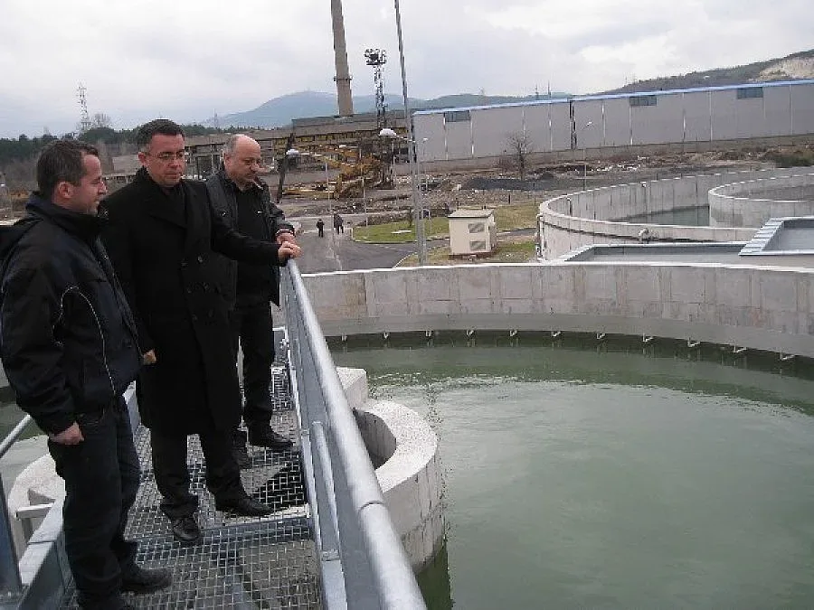Кметът на Кърджали даде старт на пробите на пречиствателната станция