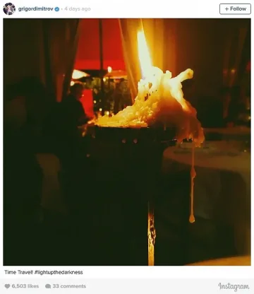 Романтична вечеря за наша Маша 