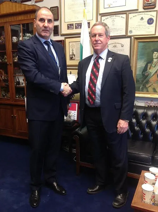 Цветанов на среща с трима конгресмени