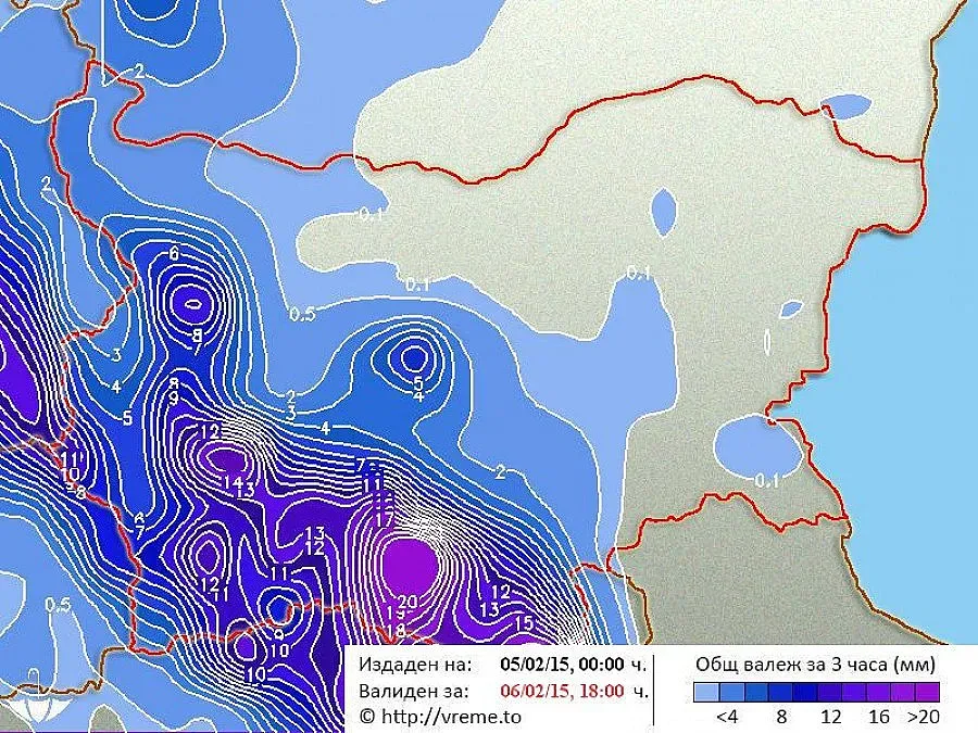 Пак валежи и вятър
