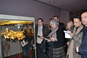 Френски журналисти очаровани от съкровищата в Долината на тракийските царе