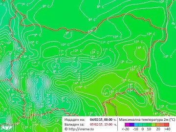 Топло в четвъртък