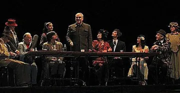 Спектакълът "Милионерът" на благоевградска сцена