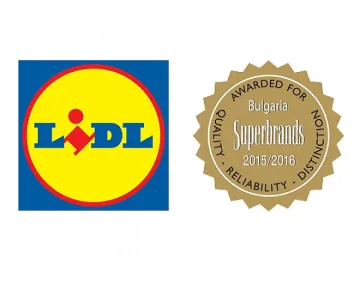 Лидл България с отличие Superbrands 2015 – 2016