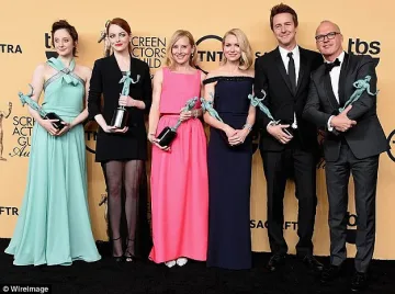 Екипът на "Бърдмен" - най-добрият за годината