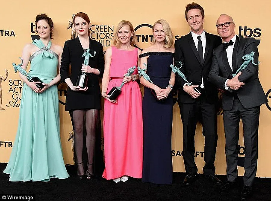 Екипът на "Бърдмен" - най-добрият за годината