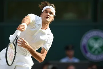 Пчела ужили Роже на корта