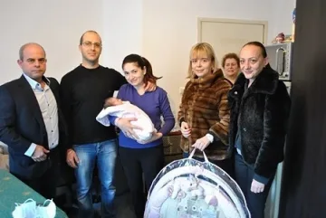 Орисаха първото бебе на Русе