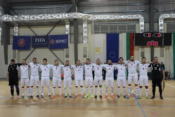 България с равен срещу Дания на футзал