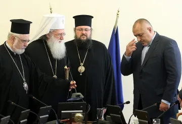 Патриарх Неофит благодари на "Негово превъзходителство господин Бойко Борисов"