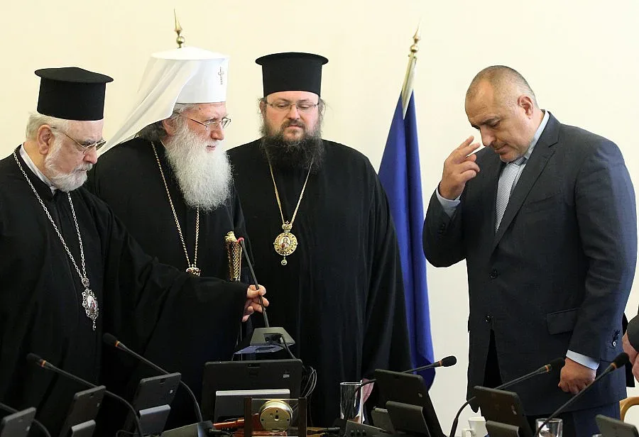 Патриарх Неофит благодари на "Негово превъзходителство господин Бойко Борисов"