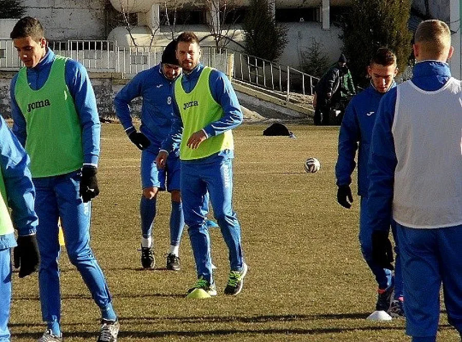 Емил Нину с първа тренировка в "Левски"