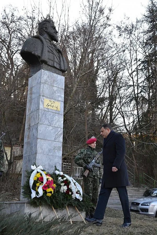 Поклон пред Христо Ботев в Благоевград