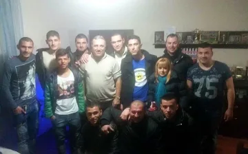 Дариха Ицо със зурната на Капитан Петко войвода