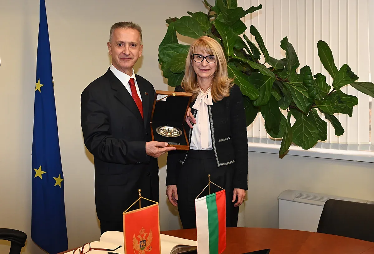 Горица Грънчарова с ключова среща с председателя на Сметната палата на Черна гора