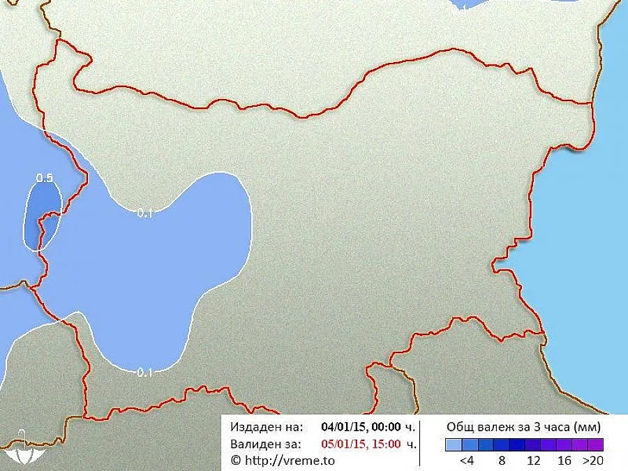 По-малко облаци в първия работен ден