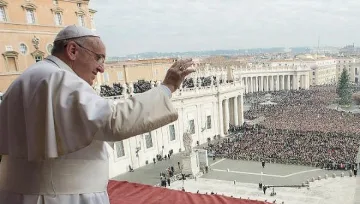 Папа Франциск се помоли за световен мир