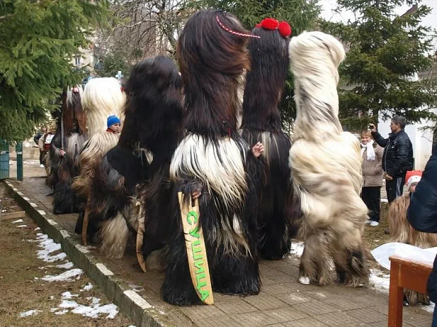 Кукери предизвикаха „трус” в Крупник