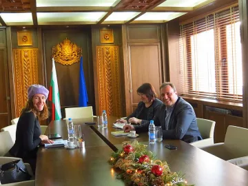 Министър и кмет дискутираха съвместни рекламни проекти