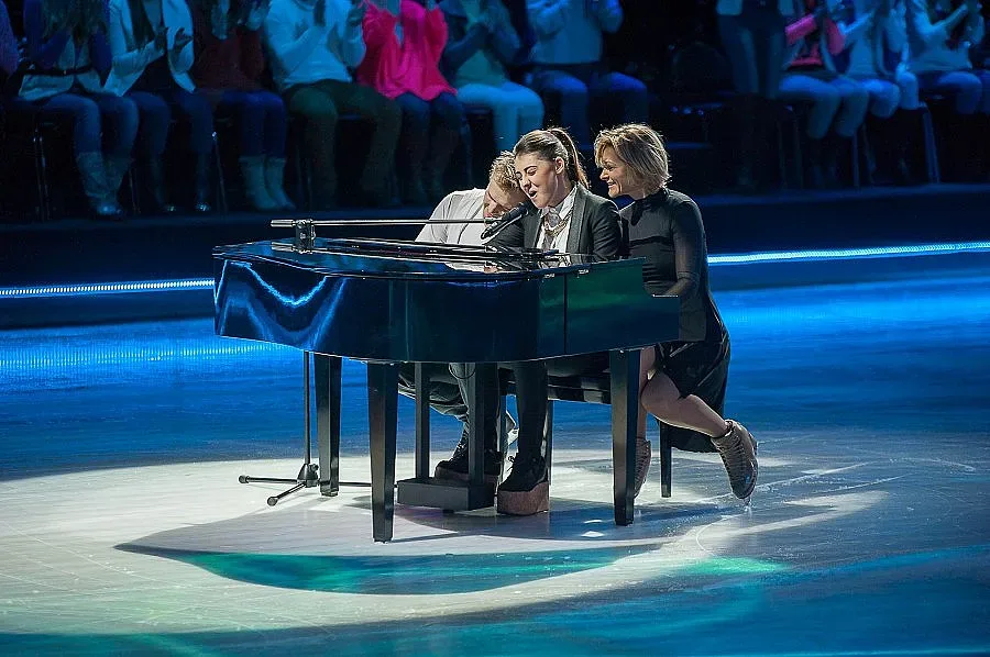 Албена и Макс на финала на "Ледников период"