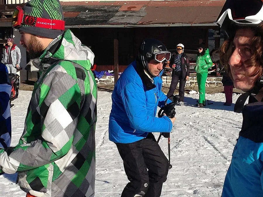 Президентът на ски в Пирин