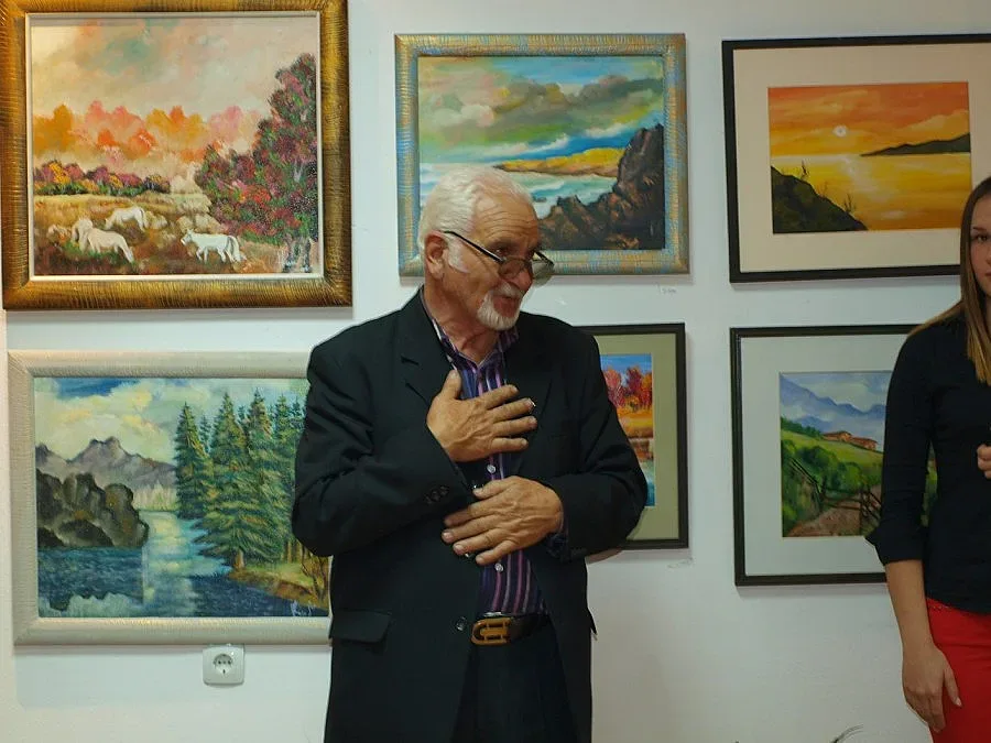 Заврян зет с изложба за 50 г. сватба