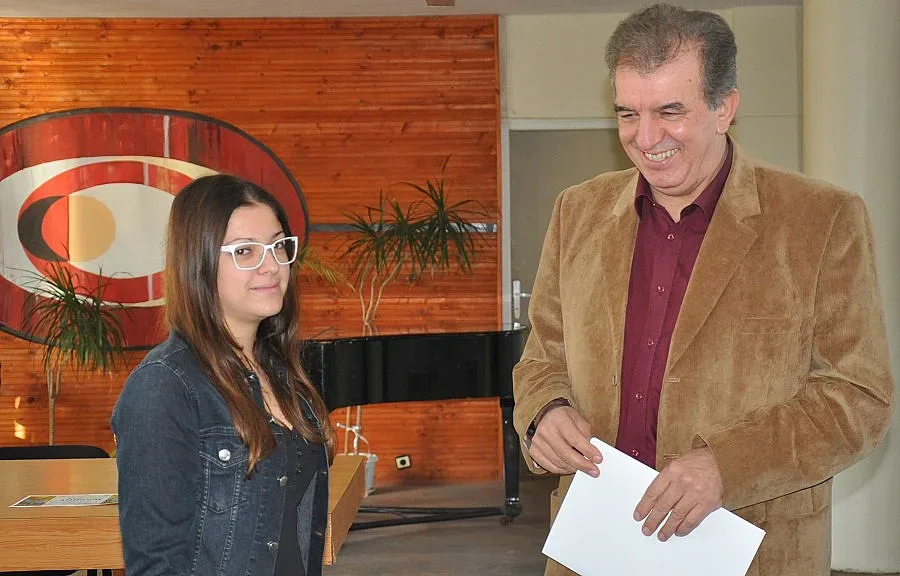 Депутат от ГЕРБ подкрепи най-добрата ученичка във Видин