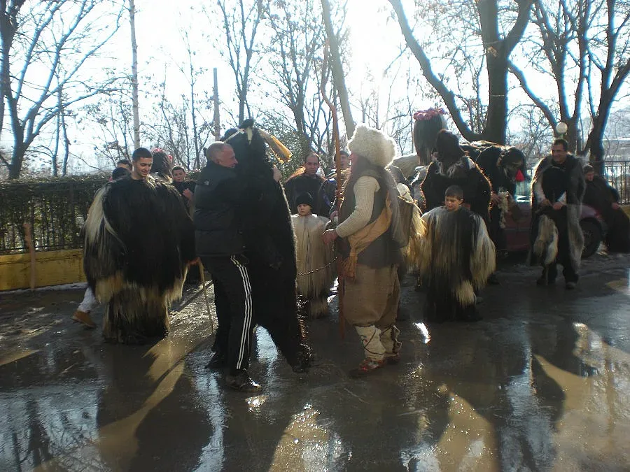 Кметове смениха костюмите с кукерски кожи