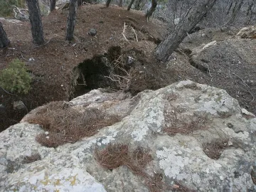 Обезопасяват свлачището край Пенево 