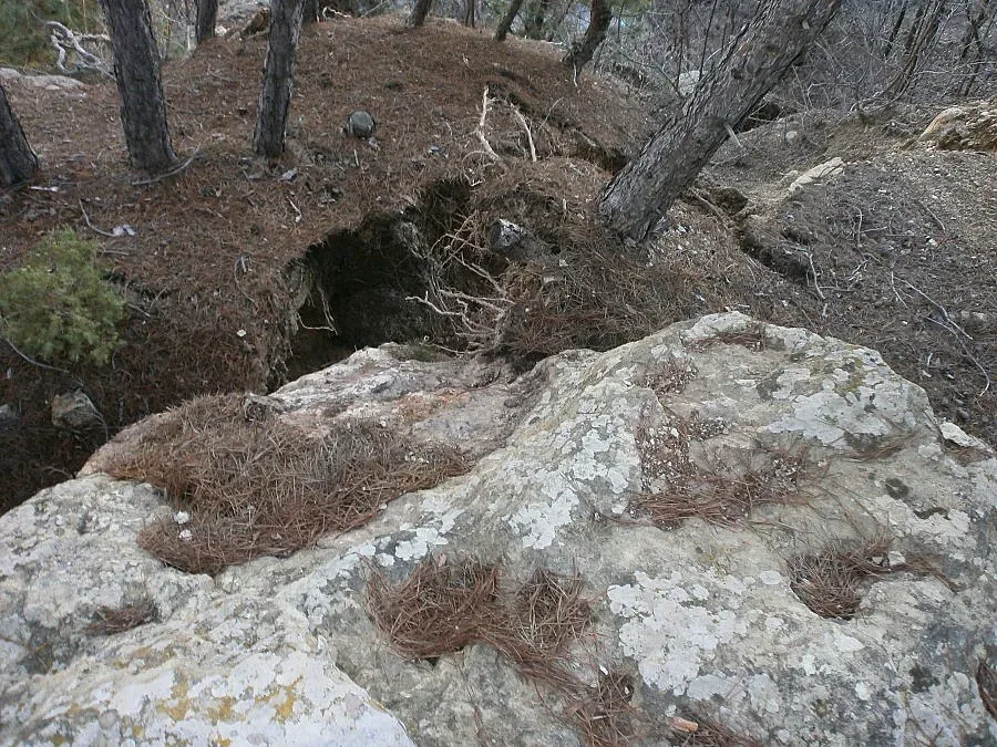 Обезопасяват свлачището край Пенево 