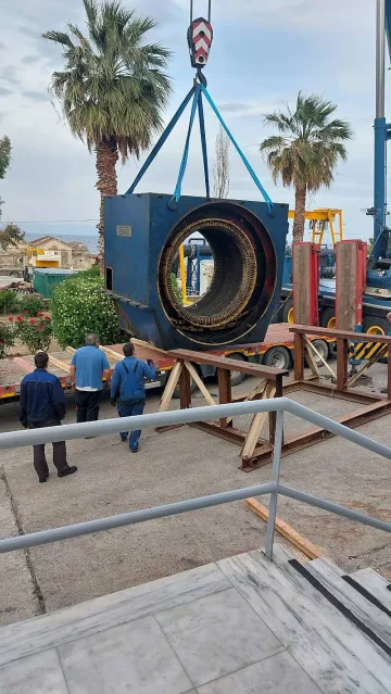 Наше предприятие прави сложен енергиен ремонт на о-в Лесбос