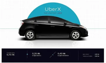 Скандалната Uber вече и в София