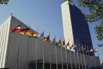 Футбол в централата на ООН