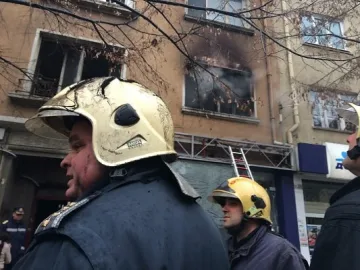 Мъж е загинал при пожар в центъра на София