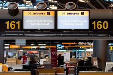Нова стачка отмени 1300 полета на Lufthansa
