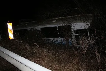 Работнически автобус катастрофира край Ветрен