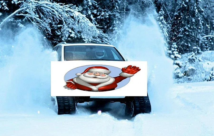 Дядо Коледа идва с джип за офроуд в Добрич