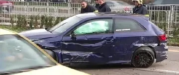 Катастрофа блокира за кратко време бул. "България"