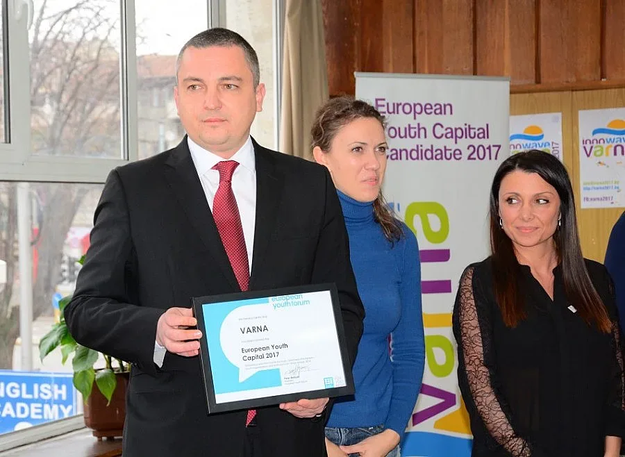 3.5 млн. евро харчи Варна за Европейска младежка столица 2017