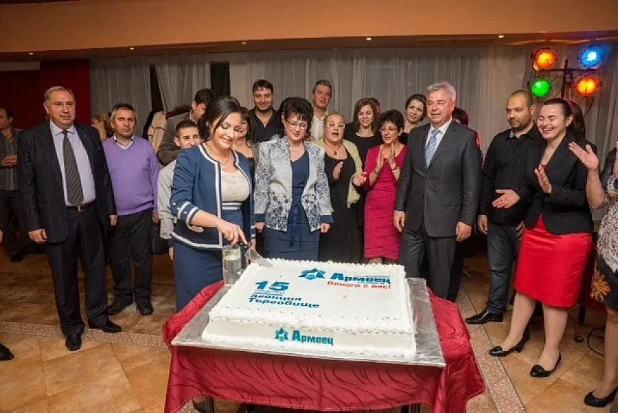 Вип гости за 15-и юбилей на "Армеец"