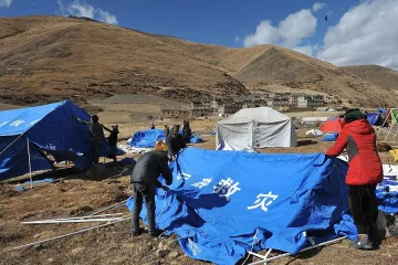 Земетресение уби четирима в Китай