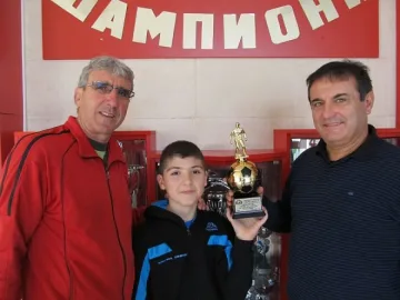 11-годишен от Кърджали е най-добрият млад футболист на България за 2014