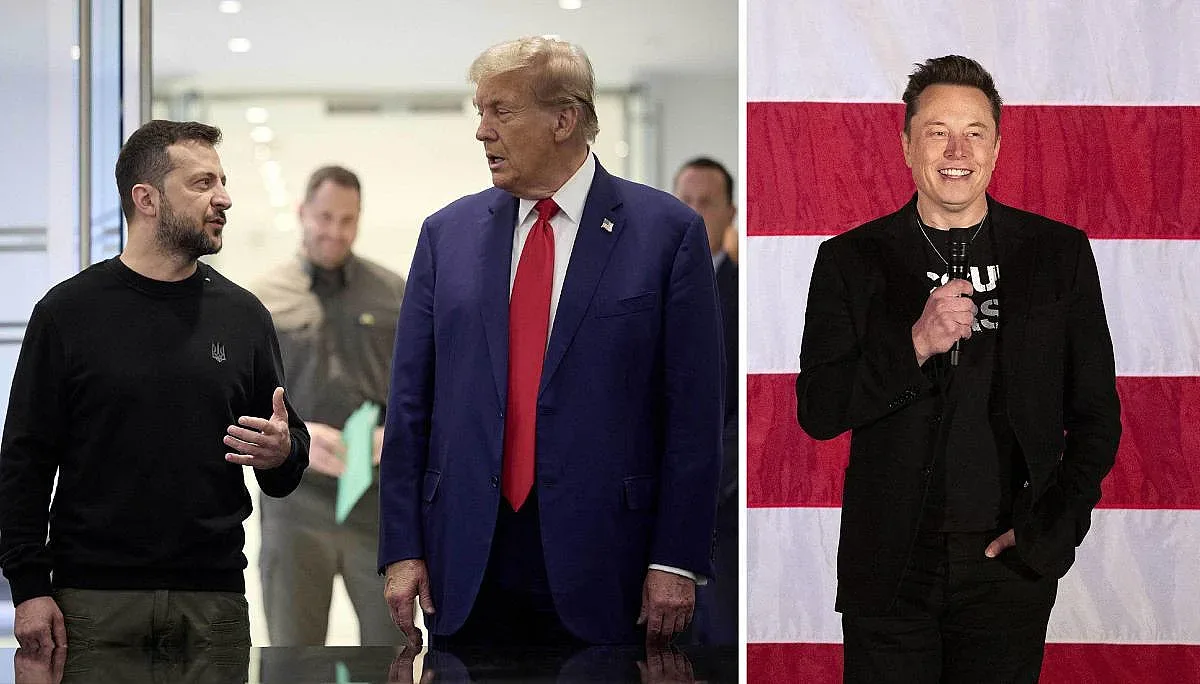 Илон Мъск посредничи в разговор между Тръмп и Зеленски