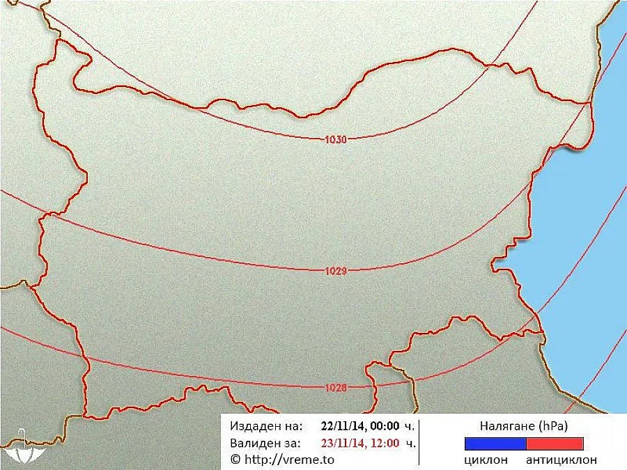 Облачно и мъгливо в неделя