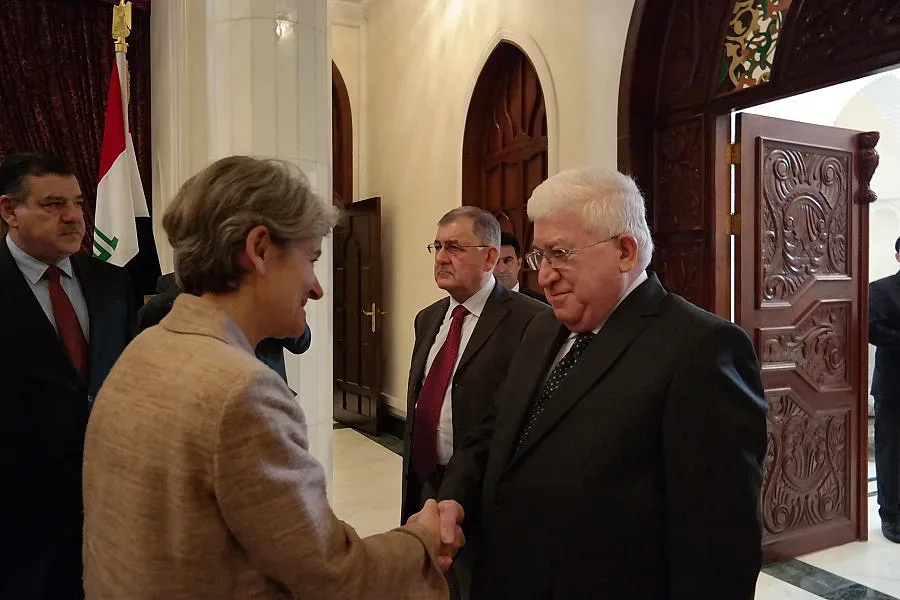 Бокова се тревожи за паметниците на Ирак