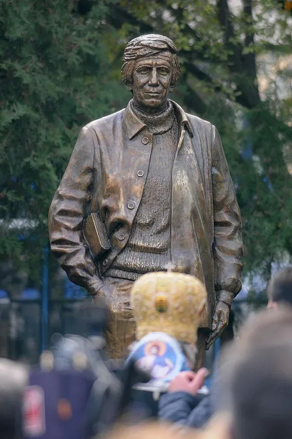 Паметникът на Марков открит от трима президенти