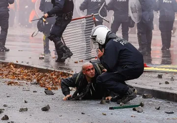 Брюксел в кръв от протест за заплати (ОБЗОР)