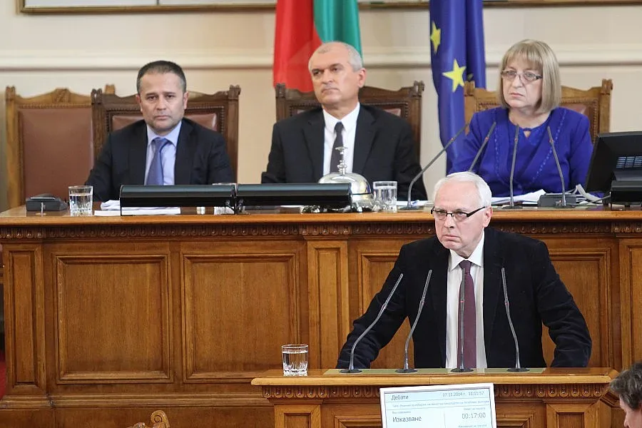 Велизар Енчев от ПФ няма да подкрепи кабинета