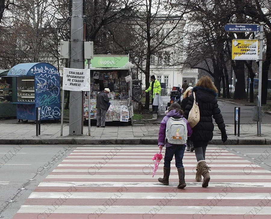 Блъснаха жена на "зебрата" до Софийския университет
