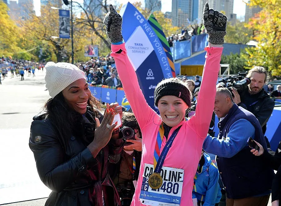 Возняцки пробяга маратона в Ню Йорк